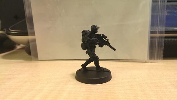 Bergil with G36C. Rucksack swapped with Mongrel's