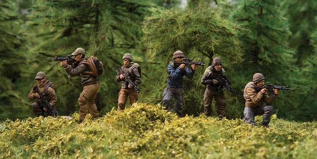 New Deniable Ops figures - Picture from Spectre Miniatures.