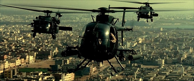 Cool Little Bird pictured with some other less cool helos
