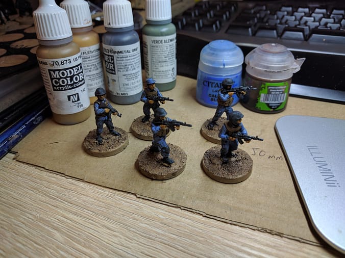 Preview of the ANP, hot off the painting desk